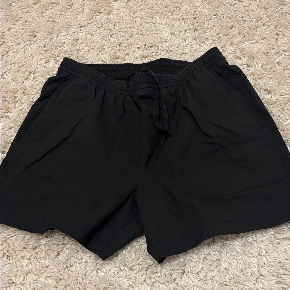 Men's Black Casual Shorts